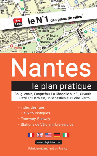 Nantes plan pratique