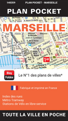 Marseille plan pocket 2023