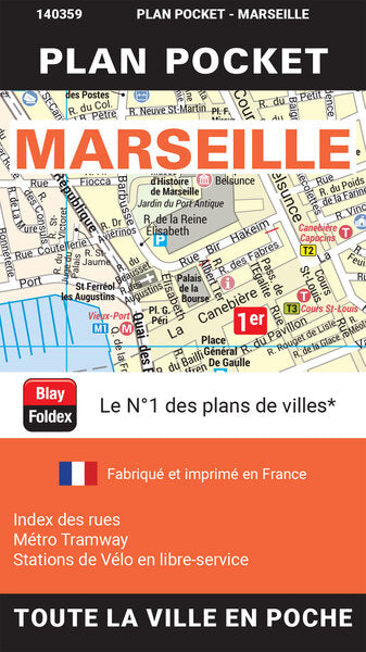 Marseille plan pocket 2023