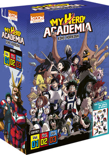 Coffret My Hero Academia vol. 1 à 3