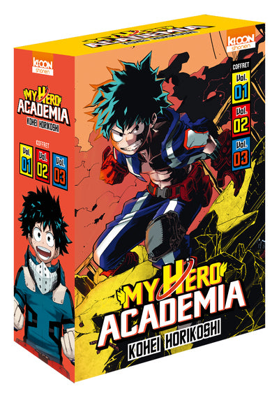 Coffret My Hero Academia vol. 1 à 3
