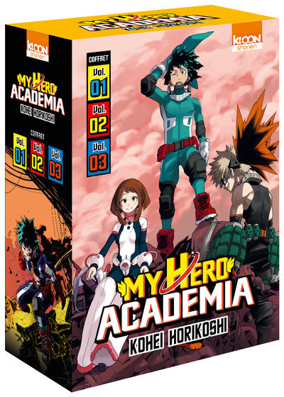 Coffret My Hero Academia vol. 1 à 3