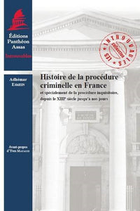 Histoire de la procédure criminelle en France