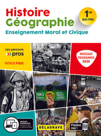 Histoire Géographie EMC 1re Bac Pro (2020) - Pochette élève