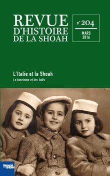 Revue d'histoire de la Shoah n°204