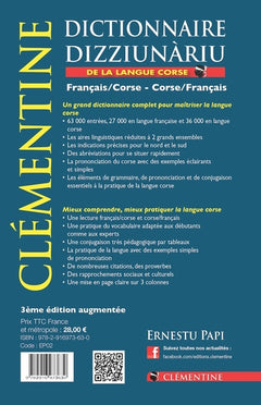 Dictionnaire d'usage français-corse et corse-français