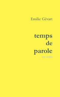 temps de parole