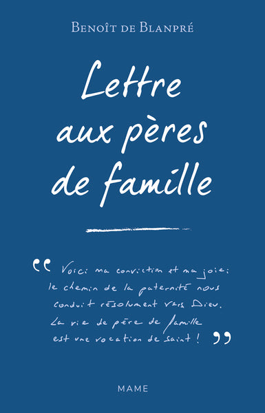 Lettre aux pères de famille