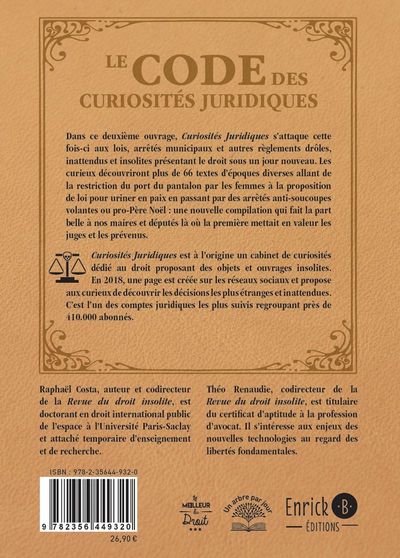 Le code des curiosités juridiques