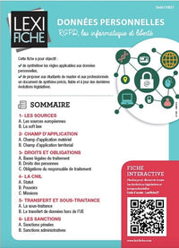 Données personnelles: RGPD, loi informatique et libertés