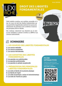 Droit des libertés fondamentales