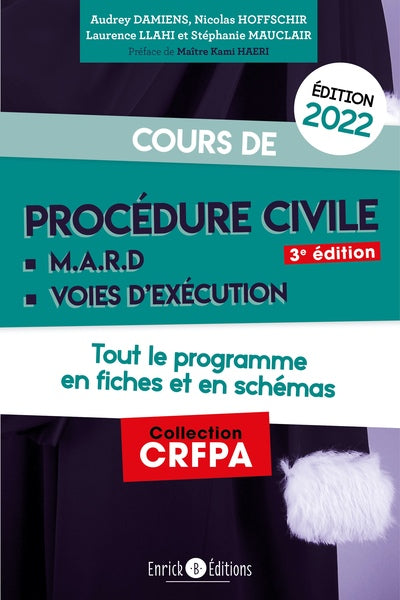 Cours de procédure civile 2022