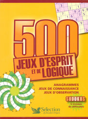 500 jeux d'esprit et logique