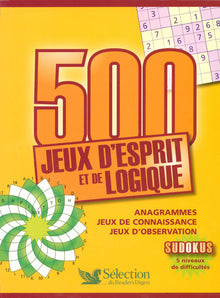 500 jeux d'esprit et logique
