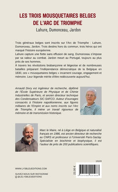 Les trois mousquetaires belges de l'Arc de Triomphe