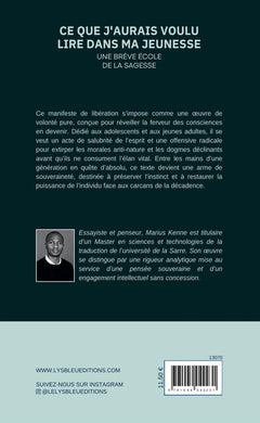 Ce que j'aurais voulu lire dans ma jeunesse