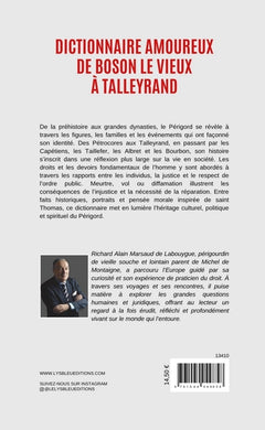 Dictionnaire amoureux De Boson le Vieux à Talleyrand