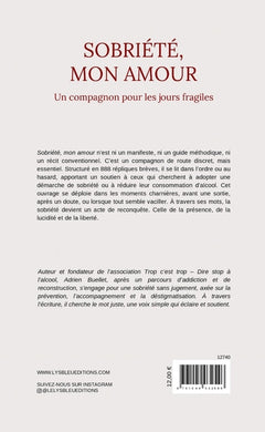 Sobriété, mon amour