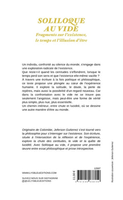 Soliloque au vide