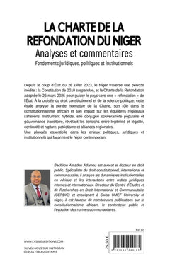 La charte de la refondation du Niger