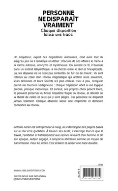Personne ne disparaît vraiment