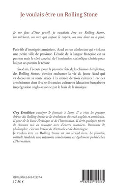Je voulais être un Rolling Stone