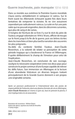 Guerre inachevée, paix manquée