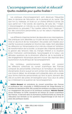 L'accompagnement social et éducatif: Quelles modalités pour quelles finalités ?