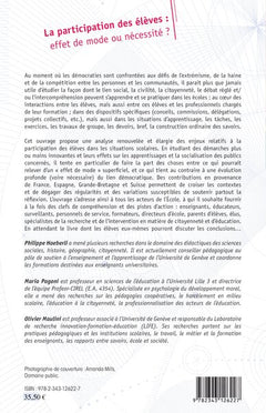 La participation des élèves