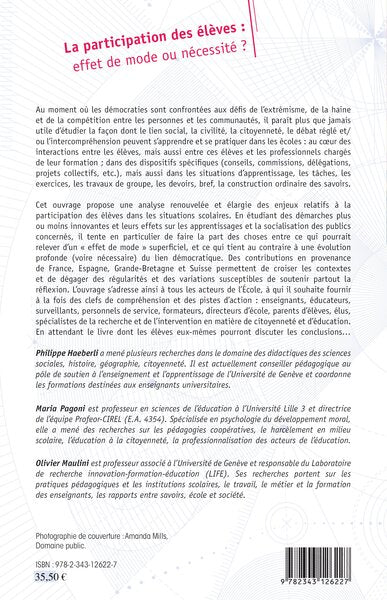 La participation des élèves