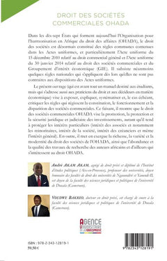 Droit des sociétés commerciales OHADA