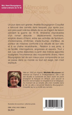 Moi, Henri Bourguignon: Soldat ordinaire de 14-18
