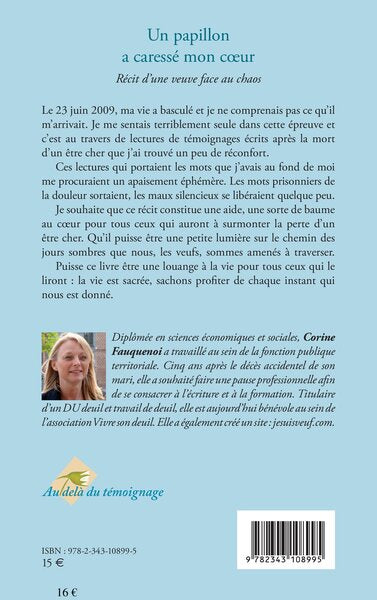 Un papillon a caressé mon coeur