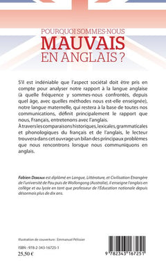 Pourquoi sommes-nous mauvais en anglais ?