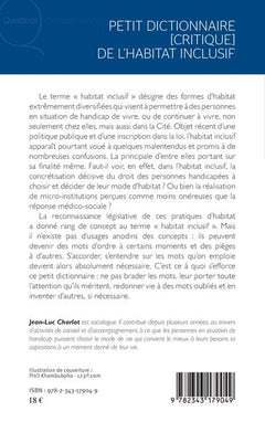 Petit dictionnaire de l'habitat inclusif