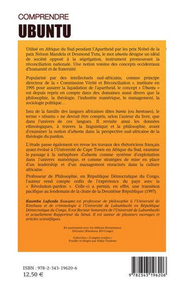 Comprendre Ubuntu. R.P. Placide Tempels et Mgr Desmond Tutu sur une toile d'araignée