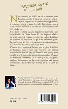 Le mystère corse des Orii