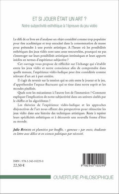 Et si jouer était un art ?