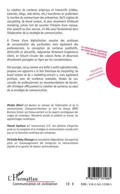 La création de contenus au coeur de la stratégie de communication