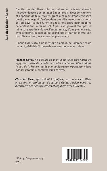 Oujda ou Une enfance marocaine