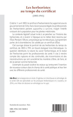 Les herboristes au temps du certificat