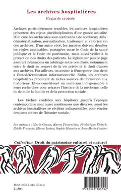 Les archives hospitalières: Regards croisés