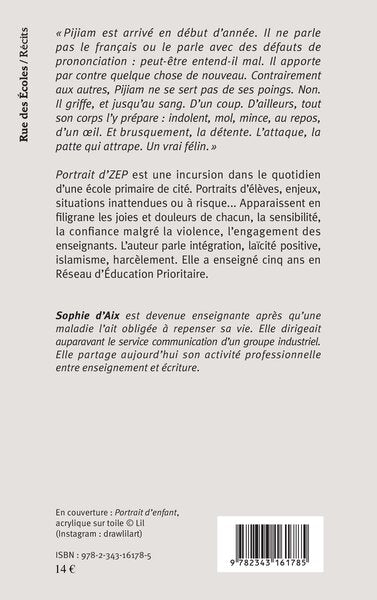 Portrait d'Zep: Cinq années à l'école de la cité