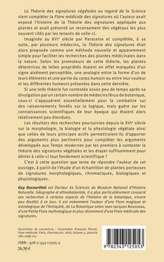 Théorie des signatures végétales au regard de la science