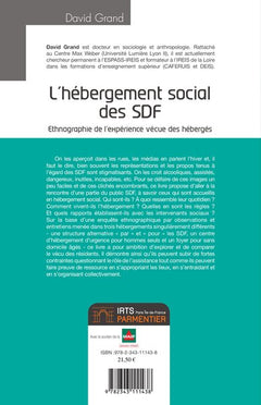 L'hébergement social des SDF