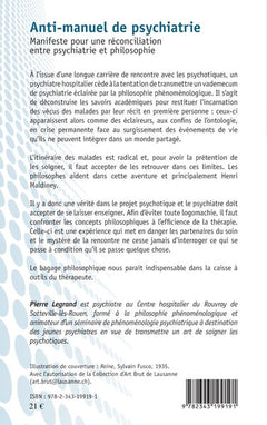 Anti-manuel de psychiatrie