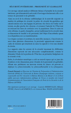 Sécurité intérieure : proximité et globalité