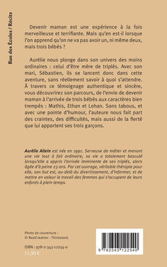 Maman de triplés : trois pas vers la folie