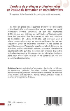 L'analyse de pratiques professionnelles en institut de formation en soins infirmiers