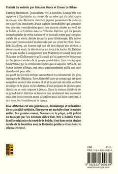 Dans le silence enterré